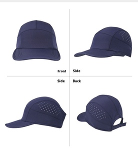 Thể Thao Hiệu Suất Trucker Hat Với Đa-Bảng Điều Chỉnh Lưới Trở Lại Cao Su Logo Laser Cắt Đục Lỗ Phía Trước <span class=keywords><strong>Cap</strong></span> Cho Ngoài Trời Và Đảng Sử Dụng - Product Image 3