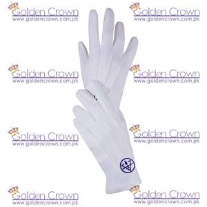 Mayorista Royal & Select Masonic Desfile Guantes Púrpura Bordado Blanco Algodón Guantes Invierno Diario - Product Image 3