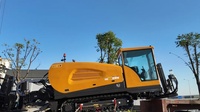 Foreuse directionnelle horizontale HDD XZ320E, alimentée au diesel, sur chenilles, avec pompe et moteur, pour l'installation de conduites d'eau souterraines