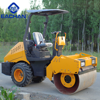 Produit chaud roue 3.5ton 6ton 8ton rouleau de route rouleau de route hydraulique diesel construction de routes rouler sur le compacteur d'asphalte
