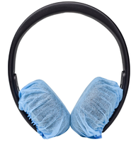 Couvre-oreilles jetables non tissés, protections hygiéniques pour écouteurs, pour la protection de l'hygiène des casques audio