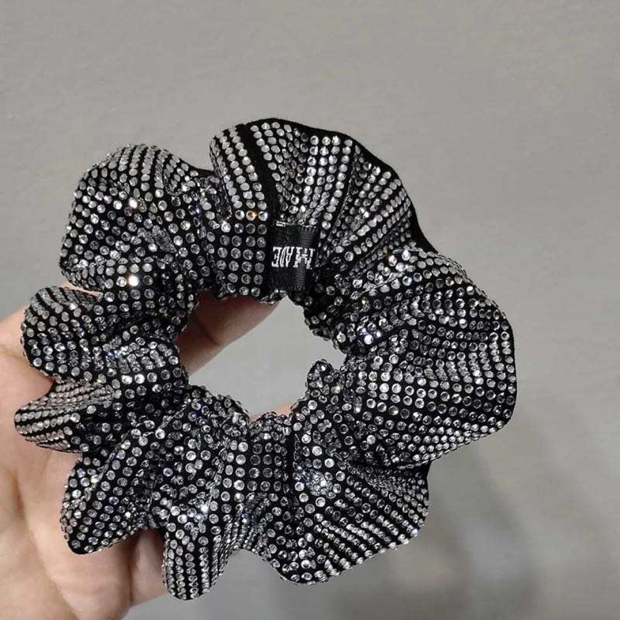 Новинка 2023, модные блестящие аксессуары для волос в Корейском стиле для девушек, Роскошные вечерние резинки для волос, шикарные женские резинки со стразами