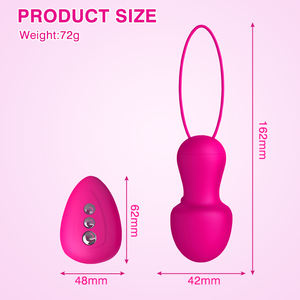 Vibrador con Control Remoto para Mujeres, Bolas Vaginales en Forma de Kegel y Masajeador de Clítoris y Punto G, Juguetes Sexuales, Masturbadores para Mujeres - Product Image 2
