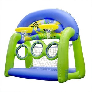 <b>Inflatable</b> Basketball Hoop Pool Toy 150x145x86cm <b>Floating</b> Water Game For Kids Outdoor Swimming Pool Accessories - Product Image 3
