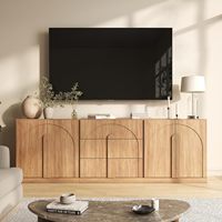 Ensemble de meubles de rangement modulaires, configurables librement, buffet moderne en bois massif, conteneur de rangement, console, salon, cuisine