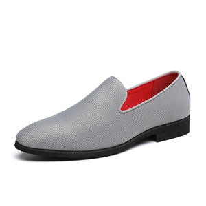 Chaussures en velours à enfiler de luxe pour hommes, chaussures de soirée, chaussures de danse, chaussures de mariage en daim, taille <span class=keywords><strong>plus</strong></span> 7-13 - Product Image 1