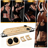 Planches de Pilates durables, portables et pliables, machines de Pilates multifonctionnelles pour femmes