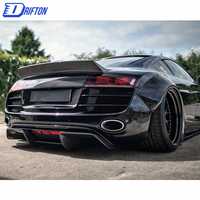 Coffre en fibre de carbone style LB pour Audi R8 Couvercle de coffre arrière