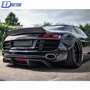 Coffre en fibre de carbone style LB pour Audi R8 Couvercle de coffre arrière - Product Image 3