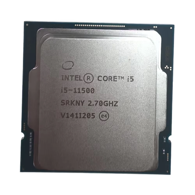 For Desktop Brand New Intel Core Cpu Processor I5-11500 SRKNY 12M Cache, LGA1200