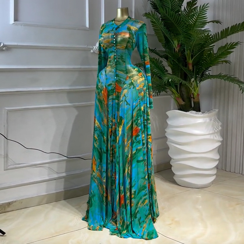 slim fit dress slacks Flowy Sage Green Maxi Dress with Cape | Beach Wedding Guest & Resort Wear main image 1