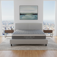 Matelas confortable pour chambre d'hôtel, lit queen size, doux et confortable pour chambre d'hôtel, matelas pour petits espaces