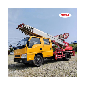 <span class=keywords><strong>Camion</strong></span> <span class=keywords><strong>con</strong></span> Piattaforma Aerea Telescopica Usato da 28m <span class=keywords><strong>con</strong></span> <span class=keywords><strong>Cestello</strong></span> e Motore Diesel - Product Image 1