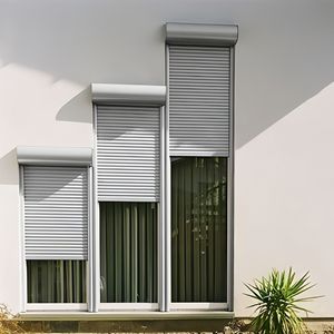 Porte à enroulement personnalisée, durable, isolée/coupe-vent/anti-vent/ombrageant/protectrice <span class=keywords><strong>solaire</strong></span>/anti-vol/résistante au vent - Product Image 2