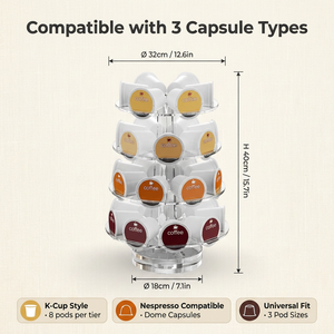 Support à capsules de café en acrylique transparent personnalisé, compatible avec 30 capsules Keurig K-cup, organisateur de rangement <span class=keywords><strong>pour</strong></span> capsules de café - Product Image 2