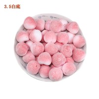 100 stks/partij 2.0 2.5 3.5 cm Mini Foam Perzik Simulatie Fruit Model voor Diy Decoratieve Prop Accessoires