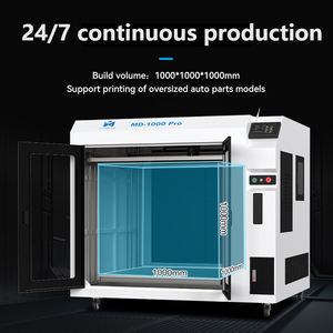 Imprimante 3D Industrielle Grande Taille <span class=keywords><strong>1000</strong></span> <span class=keywords><strong>Pro</strong></span> Grande Vitesse 350mm/s à Double Extrudeuse FDM <span class=keywords><strong>1000</strong></span>*<span class=keywords><strong>1000</strong></span>*1000mm pour Impression 3D - Product Image 4