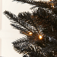 Sapins de Noël artificiels articulés pré-éclairés en PVC/PE de haute qualité avec base autoportante et options personnalisées - Prix de gros usine EXW