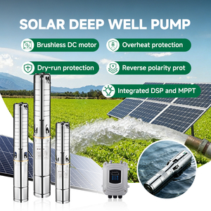 Bomba de Pozo Profundo DAYU con Motor DC sin Escobillas de 200-1500W, Impulsor de Acero Inoxidable, para Riego Agrícola Solar - Product Image 2