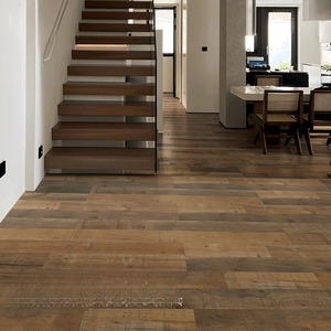 Mosaico DE ARTE cuadrado de nogal negro, suelo de madera compuesta, suelo de madera maciza para sala de estar, dormitorio, calefacción por suelo radiante - Product Image 3