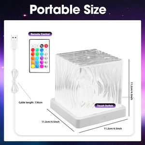Home Decor 16 Colors Lighting Aurora Projector Mood Lighting Wall Ceiling Projector Lamp Rotating Northern <b>Lights</b> for <b>Bedroom</b> - Product Image 6