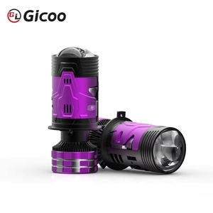 H4 Lens Headlights 170W 20000LM Auto <b>Lamp</b> Mini Lens LED 9003 HIB2 Bulbs <b>Car</b> Motorcycle Dual Projector Len LED Automotive 12V - Product Image 1