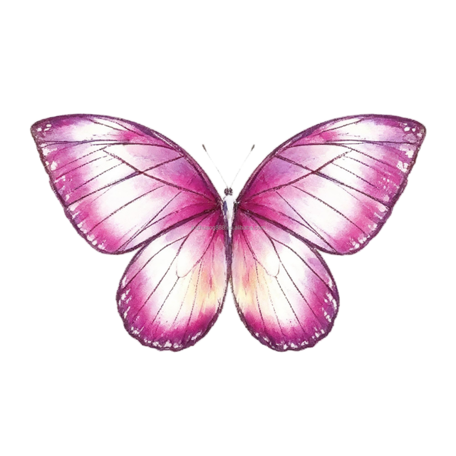 LED Light RC Bionic Flying Butterfly Ornithopter Romantic Pink Realistic Drone for Wedding Proposal Birthday Festival Decor