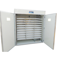 Nouvel incubateur d'œufs de poule entièrement automatique 2025 avec retournement automatique des œufs, capacité 5280, pour usage agricole et domestique, adapté aux œufs d'autruche, d'oie et de canard, en matériaux PP/PC