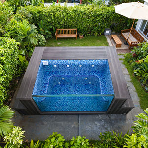 Piscine chinoise en fibre de verre, piscine enterrée, piscine semi-enterrée, piscine en acrylique, piscine ronde extérieure - Product Image 1