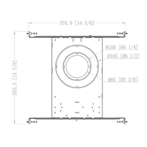 Diskon besar pelat cahaya Panel LED lampu tabung braket pemasangan 3 "4" 6 "braket panel untuk AS Kanada braket lampu Panel panas - Product Image 4