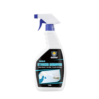 GORVIA R411R-W Nettoyant pour résidus d'adhésifs pour étiquettes, autocollants, verre et plastique, pour l'entretien domestique et le nettoyage quotidien, dissolvant d'autocollants à base d'eau