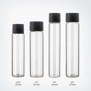 Многофункциональная стеклянная туба для сигар из боросиликатного стекла, 116 мм/120 мм, с защитной крышкой от детей, класса люкс, для предварительной упаковки, с наклейкой - Product Image 2