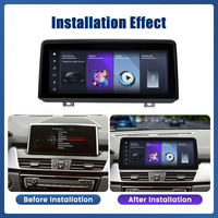 Autoradio 8.8 pouces pour BMW série 2 Tourer T modèle 2013-2018 NBT/EVO Linux autoradio GPS multimédia lecteur DVD IPS Carplay