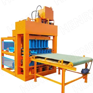 Machine de fabrication automatique de briques à sol rouge 7-10 machine de fabrication de briques à emboîtement en ciment de sol super kenya
