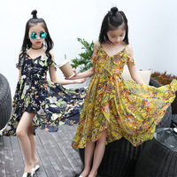 Robe bohème d'été pour filles, robes décontractées pour filles, robe de plage pour adolescentes, vêtements pour enfants de 6, 8, 10, 12, 14 ans