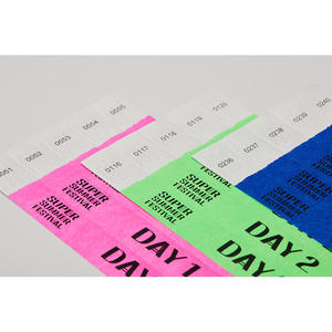 Pulseras de Tyvek de color sólido [AnyWristband] de 25 mm (1 pulgada) reutilizables para control de acceso en eventos. - Product Image 3