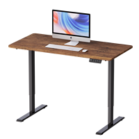 Meilleures ventes : Nouveau cadre de bureau assis-debout ergonomique réglable à 2 pieds, double moteur, hauteur de 730 à 1210 mm