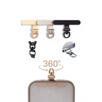 Crochets en aluminium 360° pour sangle de téléphone portable, modèle 8434247039196