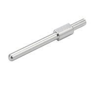 Connecteur banane plaqué argent 3,5 mm mâle 120A 600V résistant au feu UL94-V0 pour alimentation de drone