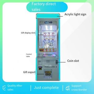 Popular Brand <b>Coin</b>-Operated Lucky Key Pusher Children's Lo Magic Golden Finger Doll Machine with Promotion Pusher Promotion - Product Image 2