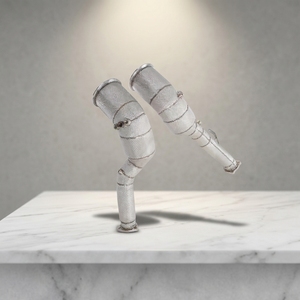 Convertitore Catalitico CSZ 200 Celle con Downpipe per <span class=keywords><strong>Porsche</strong></span> <span class=keywords><strong>Macan</strong></span> GTS 2.9T 2020+ Collettori di Scarico con Scudo Termico - Product Image 1