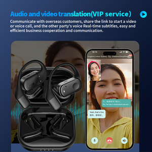 Auricolari Traduttori Intelligenti VORMOR G5 con AI <span class=keywords><strong>Vocale</strong></span>, Traduzione Istantanea in 150 Lingue e Accenti, Traduzione in Tempo Reale - Product Image 1