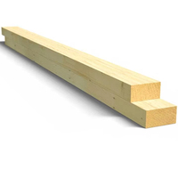 2x1 Mongolische Kiefernholzleiste (Tatsächliche Größe 46x21mm) für Garagen- und Schuppenbau