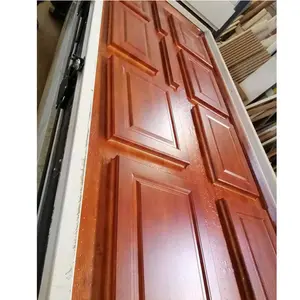 Vakum membran mdf vakum laminasyon için tam otomatik ahşap kapı basın ısı laminasyon makinesi