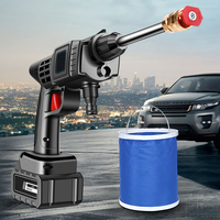Usine personnalisée 2022 haute pression 20000mah pulvérisateur auto-amorçant Portable sans fil pistolet de lave-auto pour batterie Makita