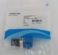 Jack Keystone Modular RJ45 UTP FTP Cat3 Cat5e Cat6 Cat7 Cat8 dan Panel Patch 180 Derajat dengan Jack Keystone Tanpa Alat RJ45 Cat6