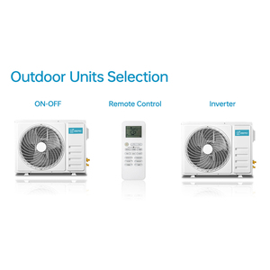 Aires Acondicionados Mini Split sin Ductos T1 de 12000 BTU y Bomba de Calor, Sistema de Aire Acondicionado de Pared Guangzhou Z-cool Z- - Product Image 2