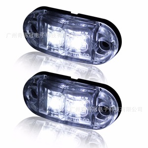 Luces Traseras LED Piranha 12V 24V IP68 Impermeables para Camiones y Remolques, Luz de Señalización Roja, Amarilla y Blanca - Product Image 3