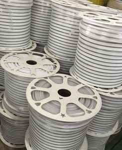 Đèn Neon 220V 8*16mm 100m ngoài trời không thấm nước linh hoạt <span class=keywords><strong>LED</strong></span> Strip ánh sáng SMD2835 120LED nhiều màu đèn neon - Product Image 5