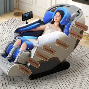 2022 тайский массаж 4D Полностью автоматический массажер для всего тела невесомость складной стул для массажа с нулевой гравитацией